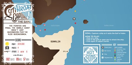 Spiel: Piraten im Golf von Aden