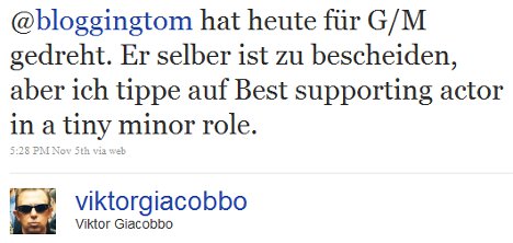 Giacobbo/Müller - Best supporting actor in a tiny minor role.