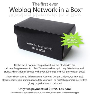 Weblog Network in a Box