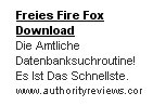 AdSense - Freies Fire Fox Download