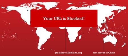 Great Firewall of China: Your URL is Blocked!