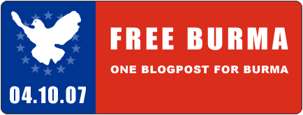 Free Burma - One Blogpost for Burma