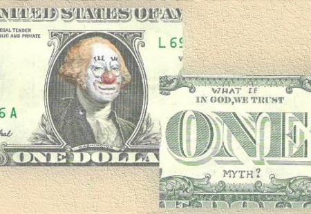 Verzierter US-Dollar