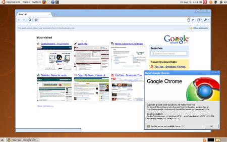 CrossOver Chromium für Linux - Google Chrome