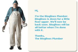 The Bloglines Plumber
