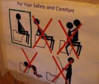 For your safety - toilet